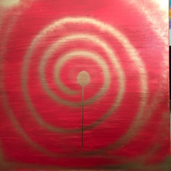 Golden Touch On Red